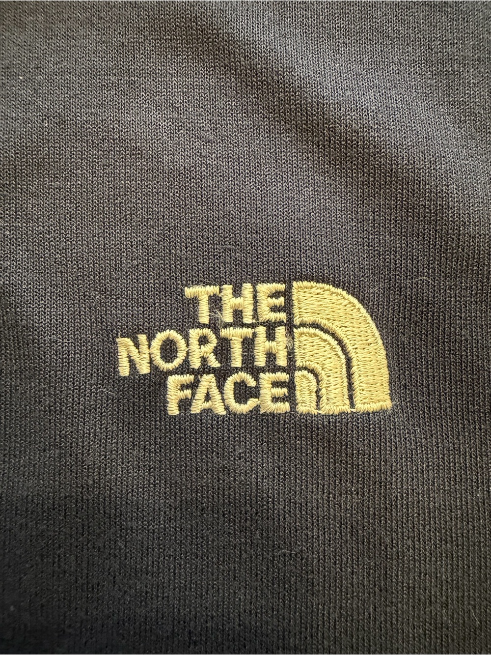 The North Face Dark Blue Crew Tee with Interior Tag - Picture 4 of 5